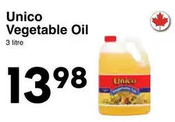 Western Foods Unico Vegetable Oil offer