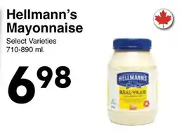 Western Foods Hellmann's Mayonnaise offer