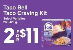 Western Foods Taco Bell Taco Craving Kit offer