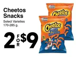 Western Foods Cheetos Snacks offer