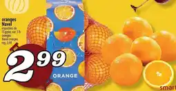 Marché Richelieu oranges Navel offer