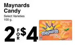 Western Foods Maynards Candy offer