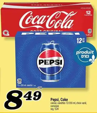 Marché Richelieu Pepsi, Coke offer