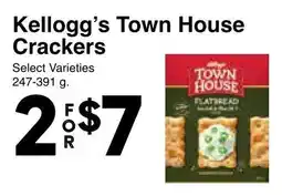 Western Foods Kellogg's Town House Crackers offer