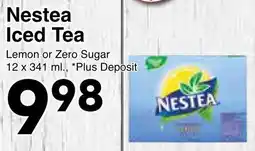 Western Foods Nestea Iced Tea offer
