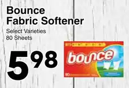 Western Foods Bounce Fabric Softener offer