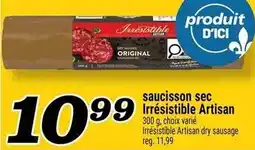 Marché Richelieu saucisson sec Irrésistible Artisan offer