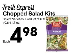 Western Foods Fresh Express Chopped Salad Kits offer