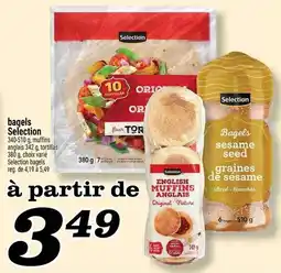 Marché Richelieu bagels Selection offer