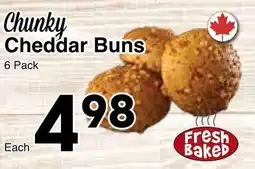 Western Foods Chunky Cheddar Buns offer
