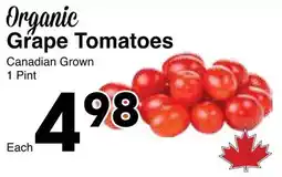 Western Foods Organic Grape Tomatoes offer