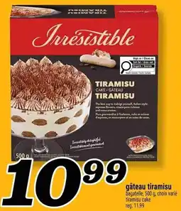 Marché Richelieu gâteau tiramisu offer