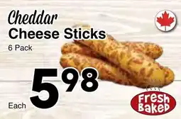 Western Foods Cheddar Cheese Sticks offer