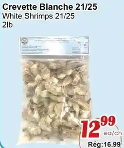 Marche C&T Crevette Blanche 21/25 White Shrimps offer