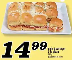 Marché Richelieu pain à partager à la pizza offer
