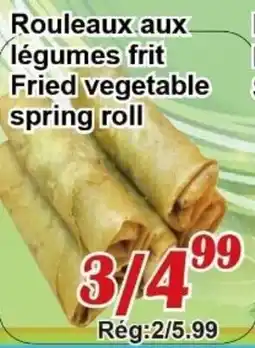 Marche C&T Fried vegetable spring roll offer