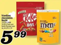 Marché Richelieu friandises chocolatées Nestlé offer