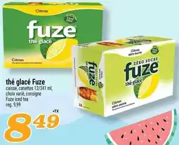 Marché Richelieu thé glacé Fuze offer