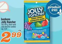 Marché Richelieu bonbons Jolly Rancher offer