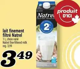 Marché Richelieu lait finement filtré Natrel offer