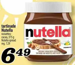 Marché Richelieu tartinade Nutella offer