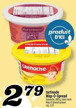 Marché Richelieu tartinade Map-O-Spread offer