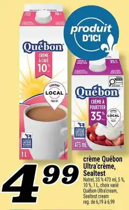 Marché Richelieu crème Québon Ultra'crème, Sealtest offer