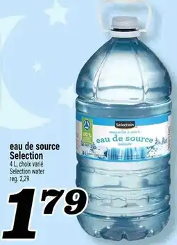 Marché Richelieu eau de source Selection offer