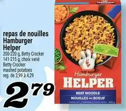 Marché Richelieu repas de nouilles Hamburger Helper offer