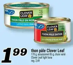 Marché Richelieu thon pâle Clover Leaf offer