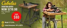 Cabela's Cabela's SHOOTING BENCH offer