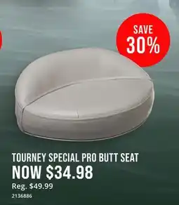 Cabela's BASS PRO SHOPS TOURNERY SPECIAL PRO BUTT SEAT offer