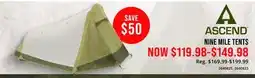 Cabela's ASCEND NINE MILE TENTS offer