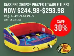 Cabela's BASS PRO SHOPS PHAZER TOWABLE TUBES offer