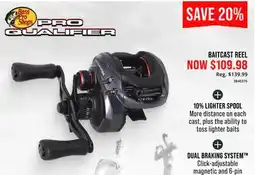 Cabela's Bass Pro Shops BAITCAST REEL offer