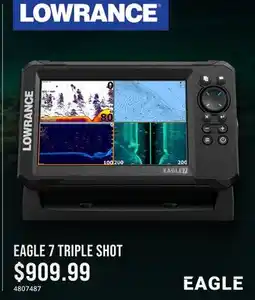 Cabela's LOWRANCE EAGLE 7 TRIPLE SHOT offer