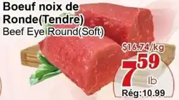 Marche C&T Beef Eye Round offer