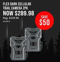 Cabela's FLEX DARK CELLULAR TRAIL CAMERA offer