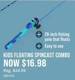Cabela's KIDS FLOATING SPINCAST COMBO offer