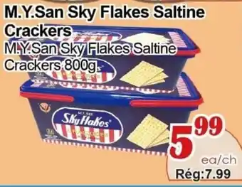 Marche C&T M.Y.San Sky Flakes Saltine Crackers offer