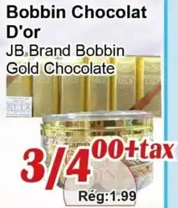 Marche C&T JB Brand Bobbin Gold Chocolate offer