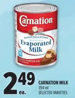 Metro Carnation milk offer