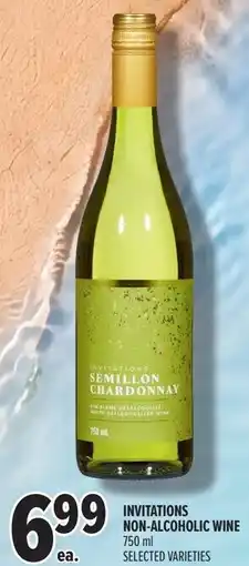 Metro Invitations non alcoholic wine offer