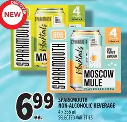 Metro Sparkmouth non alcoholic beverage offer
