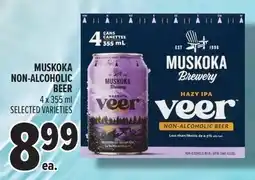 Metro Muskoka non alcoholic beer offer