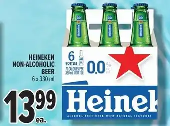 Metro Heineken non alcoholic beer offer