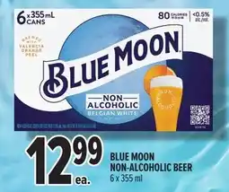 Metro Blue moon non alcoholic beer offer