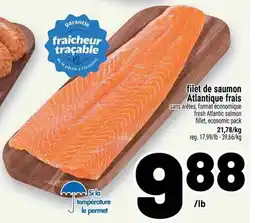 Metro Filet de saumon atlantique frais offer