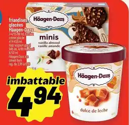 Metro friandises glacées Häagen Dazs offer