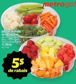 Metro Plateau de fruits ou de légumes offer